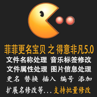 菲菲更名宝贝之得意非凡 v5.0 文件批处理软件